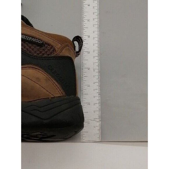 Carolina 4x4 Mens Hiking Boots Brown Leather‎ Waterproof Mid Top Athletic Shoe 6 main image 10